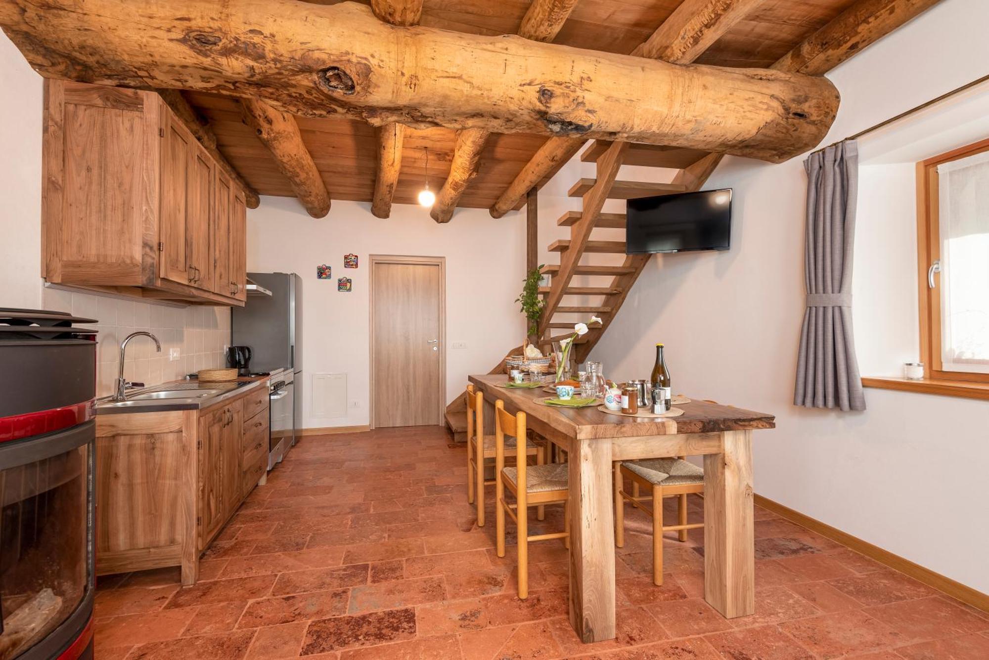 La Torre Del Manghen: Agri-Alloggio Indipendente Rota d'Imagna Exterior foto